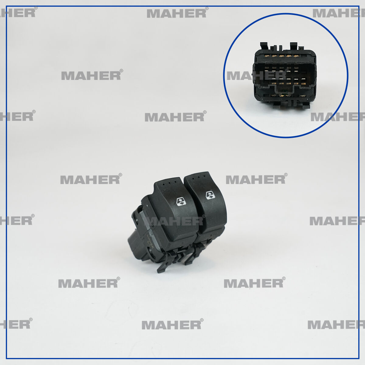 8200476806 Düğme / Anahtar Sol MAHER | Renault Kangoo / Renault Master