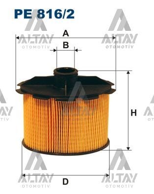 190648 Yakıt Filtresi FILTRON | Fiat Scudo