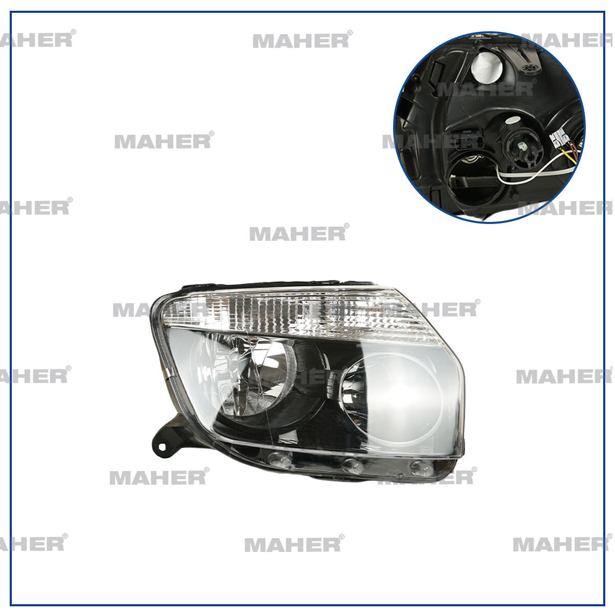 260609877R Far ve Aydınlatma Sağ MAHER | Dacia Duster