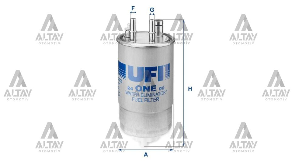 71773194 Yakıt Filtresi UFI | Fiat Fiorino / Fiat Punto