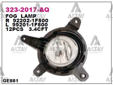 323-2017L-AQ Far ve Aydınlatma Sol DEPO | Kia Sorento