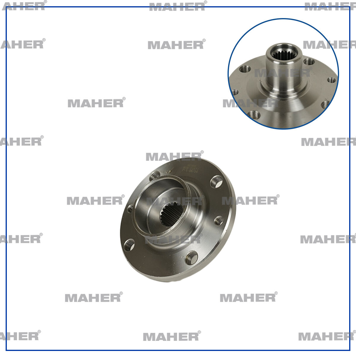 7700719140 Teker Poryası Ön MAHER | Renault Symbol
