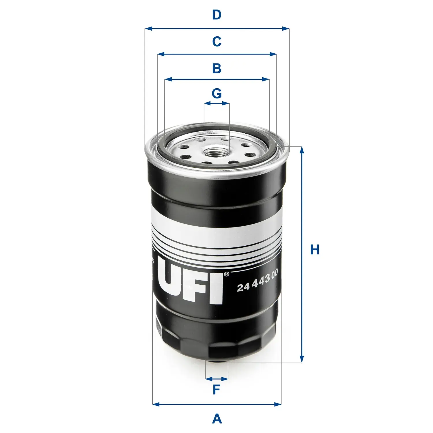 31922 3A850 Yakit Filtresi | Accent 11=> Blue / I 20 09 15 / I 30 07 11 / IX 35 10 15 UFI