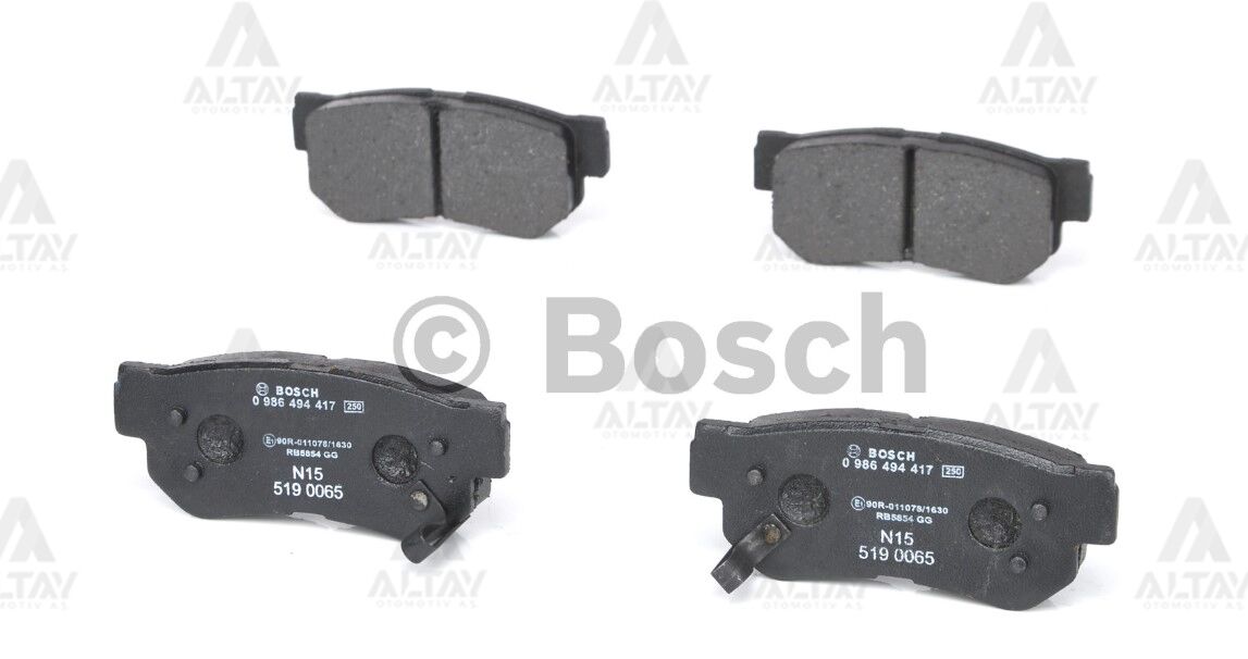 58302-17A00 Fren Balatası Arka BOSCH | Hyundai Tucson