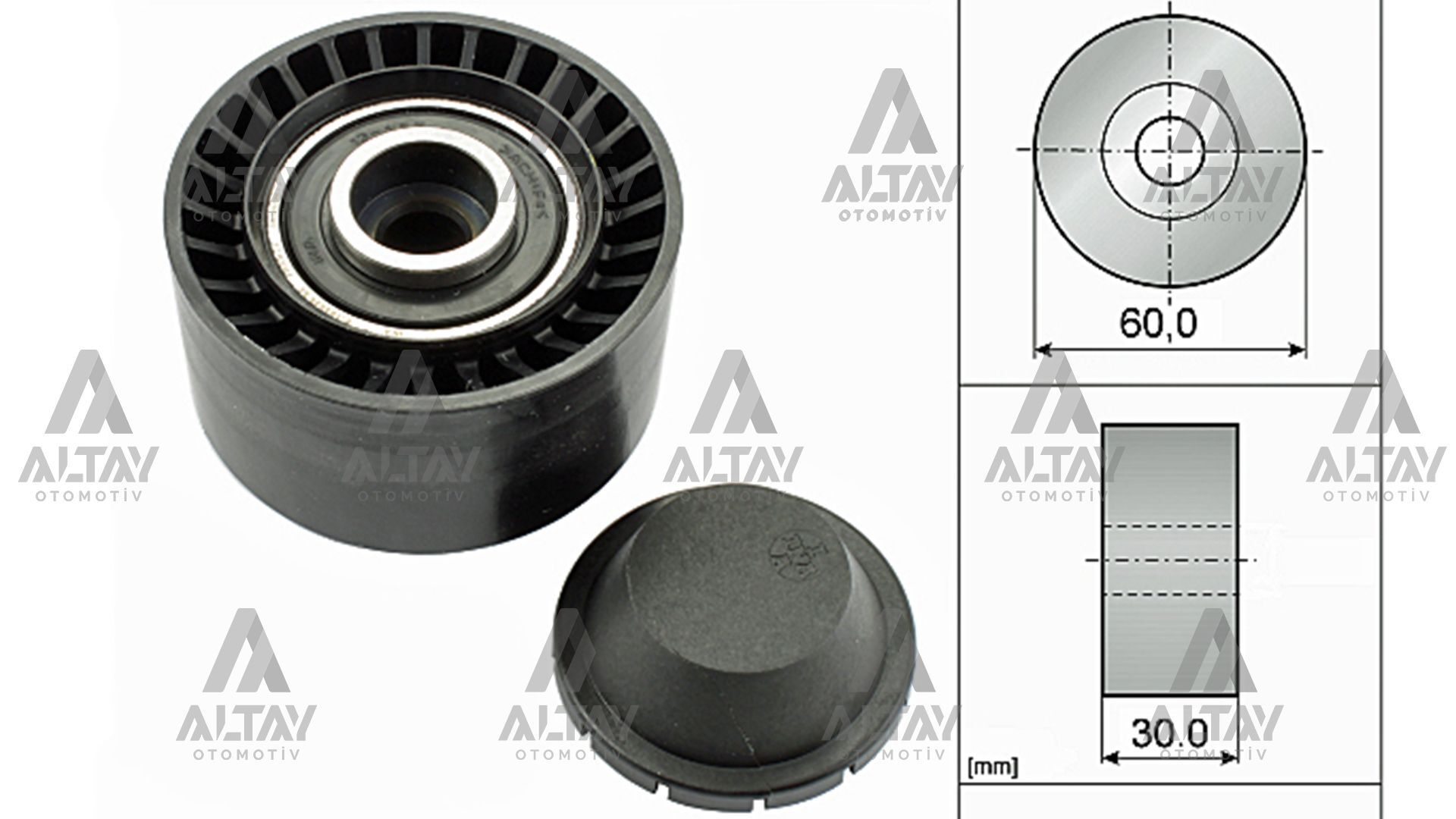 575187 Gergi Rulmanı INA | Ford Fiesta / Ford Focus