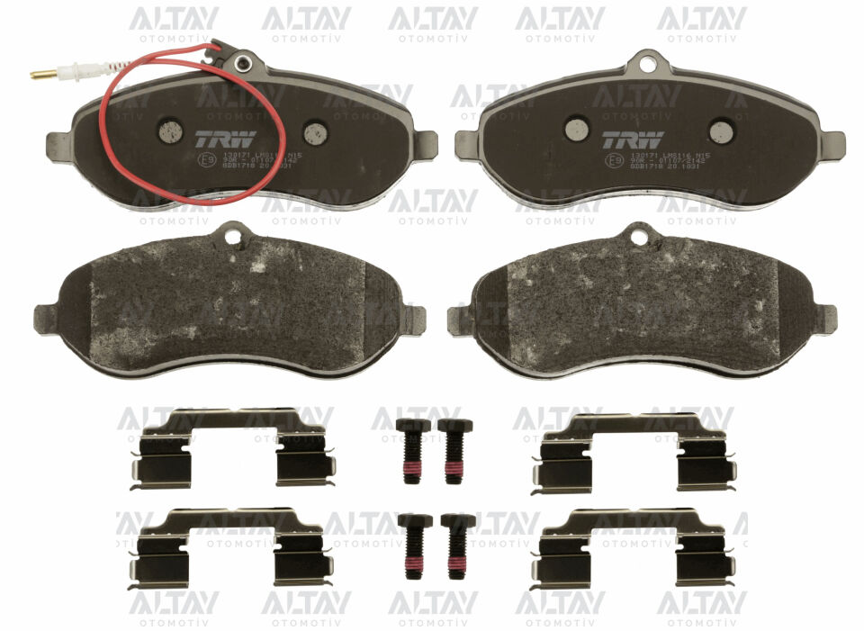 77364511 Fren Balatası Ön TRW | Fiat Scudo