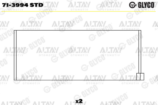 71728417 Motor Yatağı GLYCO | Fiat Doblo