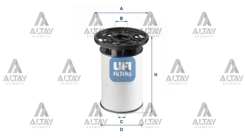 77368593 Yakıt Filtresi UFI | Fiat Ducato
