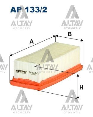 8200104272 Hava Filtresi FILTRON | Renault Twingo