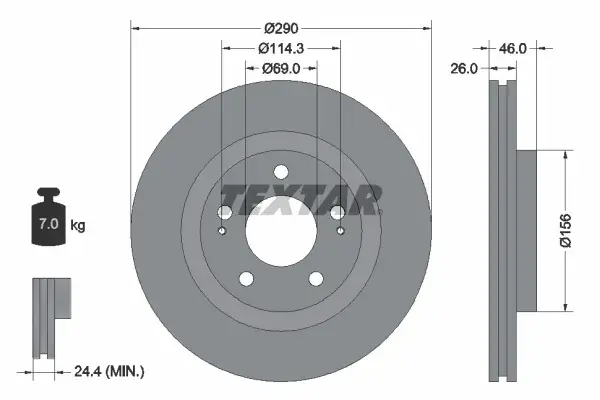 416101J100 Debriyaj Ust Merkezi Aluminyum 15,87mm AP | Hyundai i20 1.2, 1.4, 2008 2015