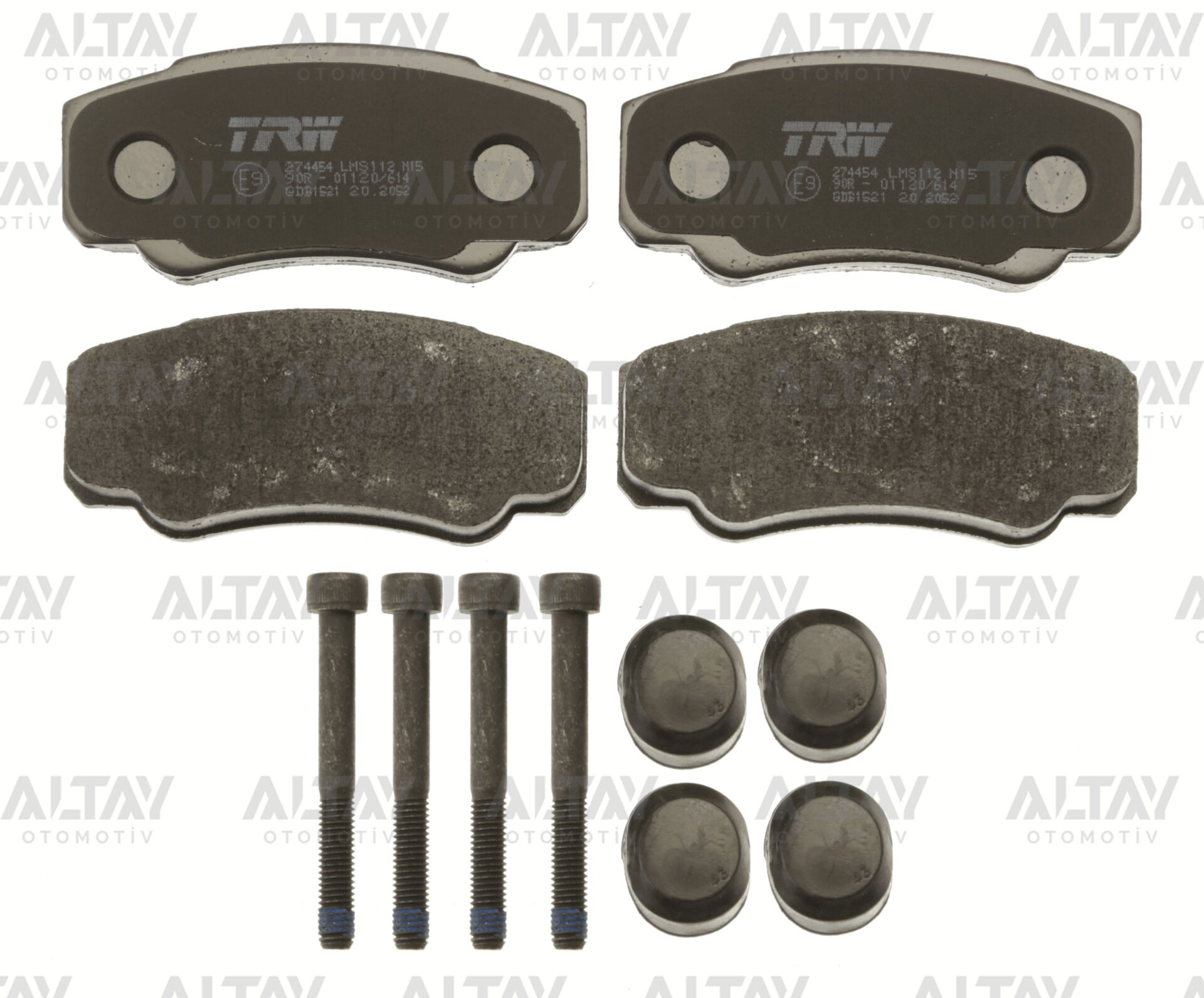 77362274 Fren Balatası Arka TRW | Fiat Ducato