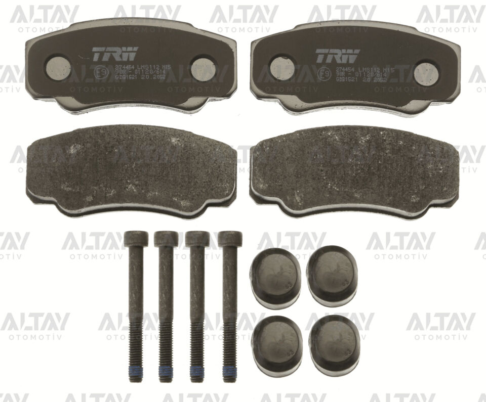 77362274 Fren Balatası Arka TRW | Fiat Ducato