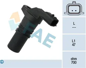 1148481 Sensör Krank Devir | Clio IV / Megane III / Fluence / Kangoo / Logan / Dokker / Duster FAE