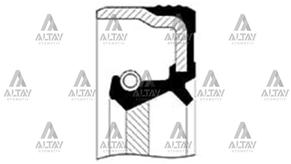 55180937-093177284 Keçe Arka SKT | Fiat Doblo / Fiat Fiorino / Fiat Linea / Fiat Punto