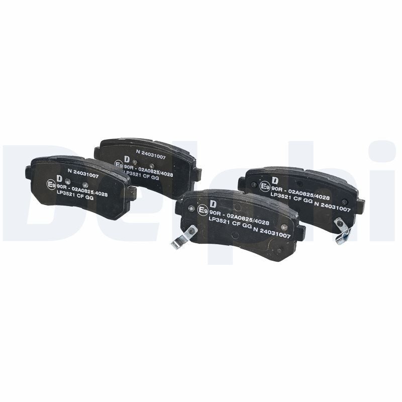 58302-1JA31 Fren Balatası Arka DELPHI | Hyundai i20 / Hyundai i30