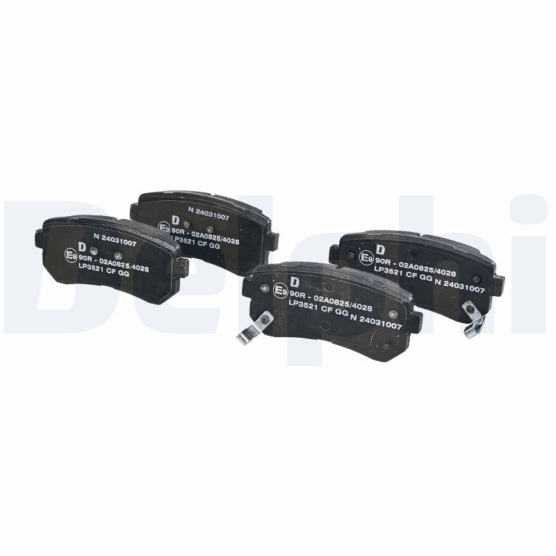 58302-1JA31 Fren Balatası Arka DELPHI | Hyundai i20 / Hyundai i30