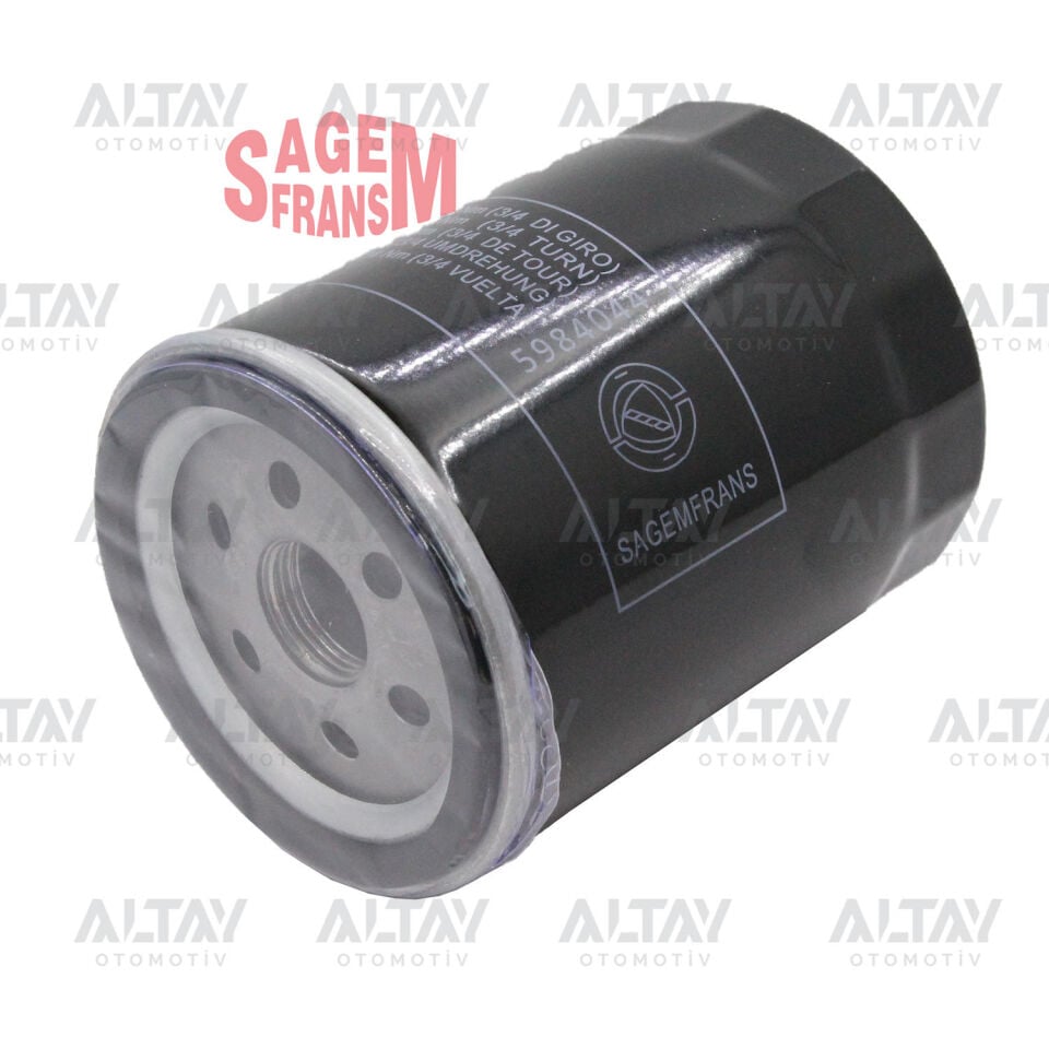 51274210261 Yağ Filtresi SAGEM | Fiat Doblo / Fiat Fiorino / Fiat Punto / Fiat Tempra