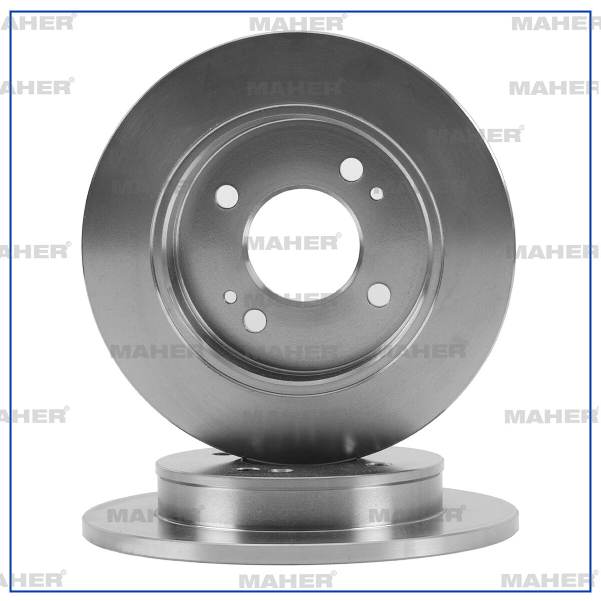 58411-07500 Fren Diski Arka MAHER | Hyundai i10 / Kia Picanto