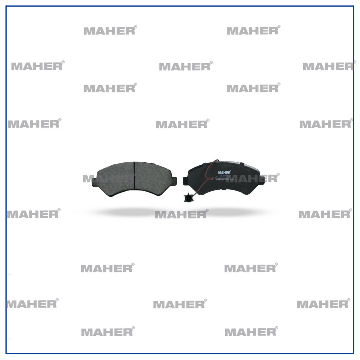 71773145 Fren Balatası Ön MAHER | Fiat Ducato
