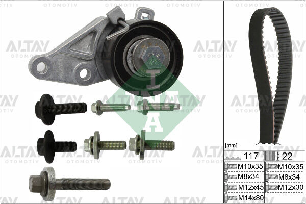 3M5Q8A615DA Triger Seti INA | Ford Fiesta / Ford Focus