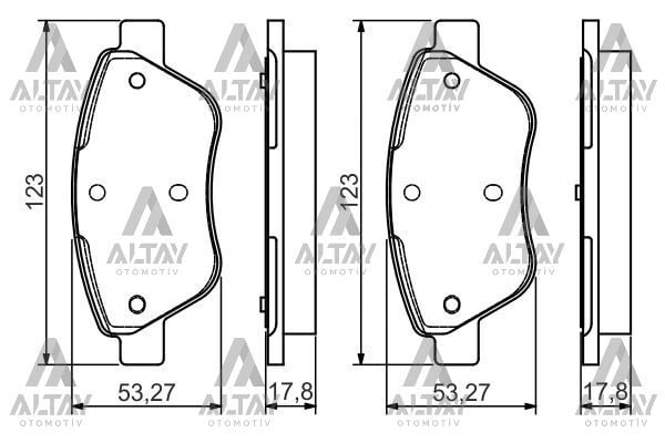 77362179 Fren Balatası Ön BOSCH | Fiat Doblo / Fiat Linea