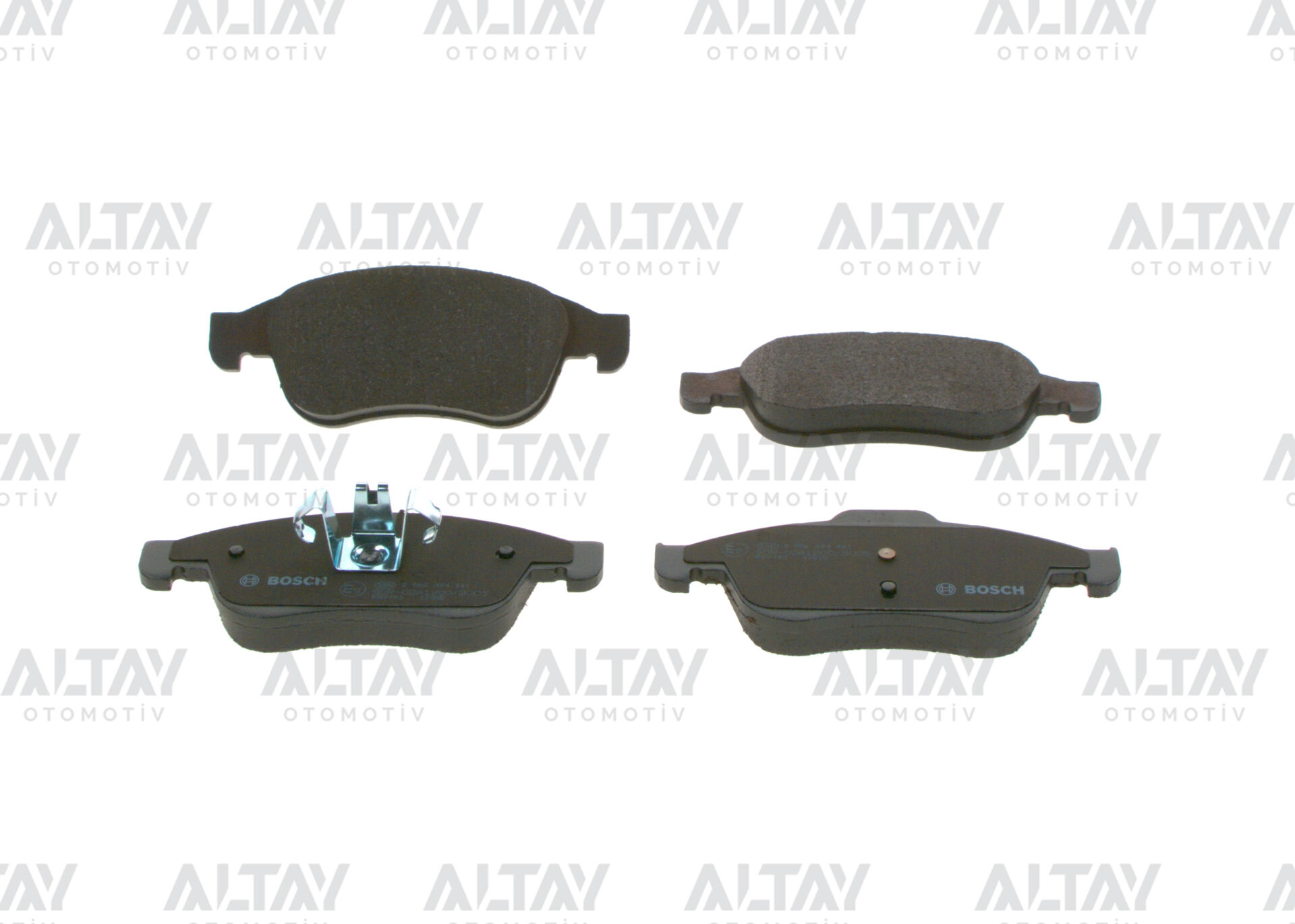 440603905R Fren Balatası Ön BOSCH | Renault Clio 5 / Renault Fluence / Renault Megane 3 / Renault Ca