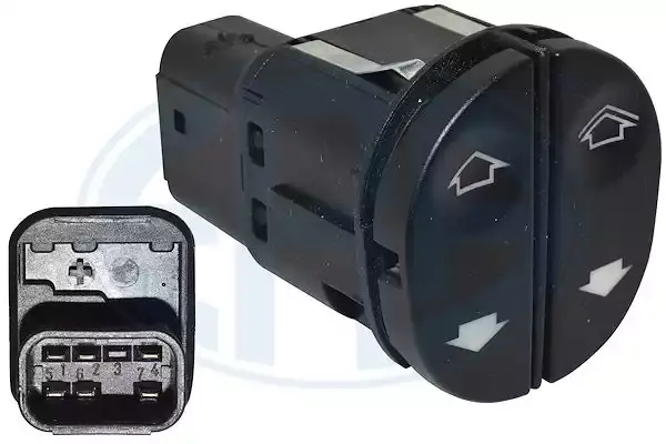 6S6T14529AB Cam Acma Anahtari Tekli Kirmizi Soketli 6 Pin