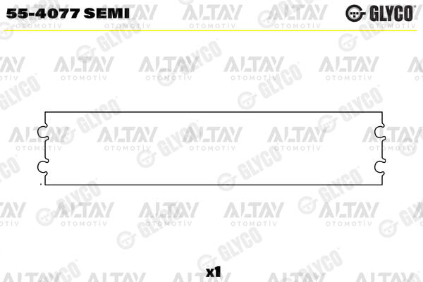 55204564 Motor Yatağı GLYCO | Fiat Egea / Fiat Linea
